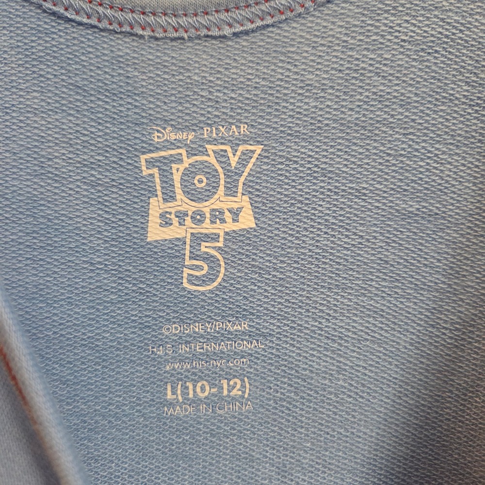 Disney Toy Story 5 Jessie Bullseye Saddle Up Romper Light Blue Kids Large 10-12 - Picture 5 of 5